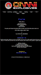 Mobile Screenshot of omniexplosives.com